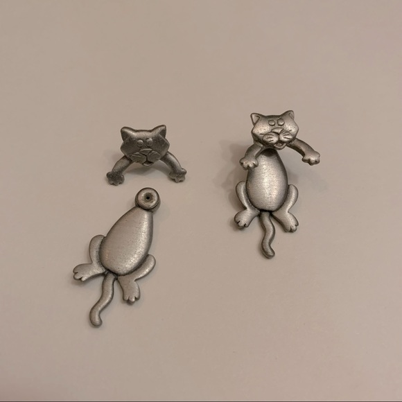 Cat Earrings - Picture 2 of 3
